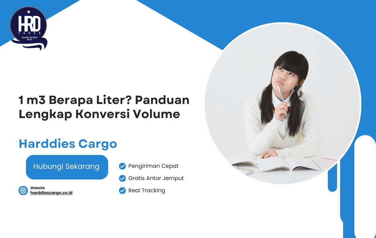 1 m³ Berapa Liter
