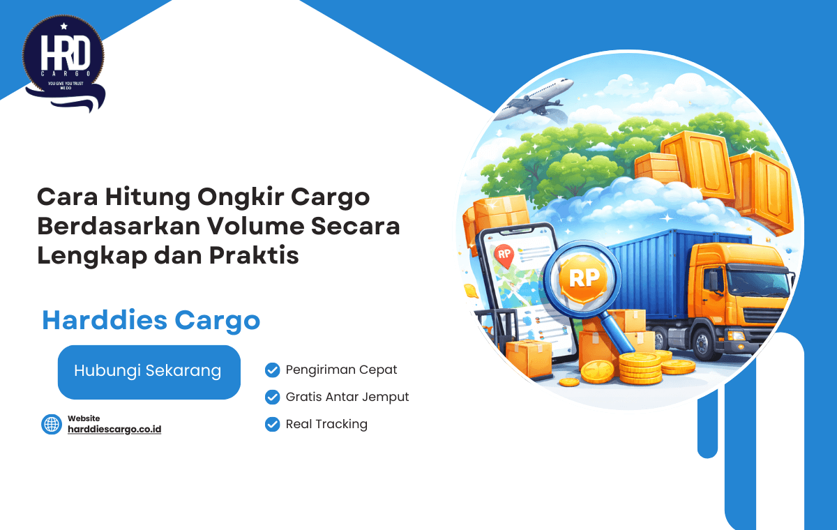 Cara Hitung Ongkir Cargo Berdasarkan Volume