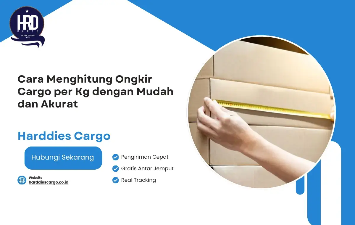 cara menghitung ongkir cargo per kg